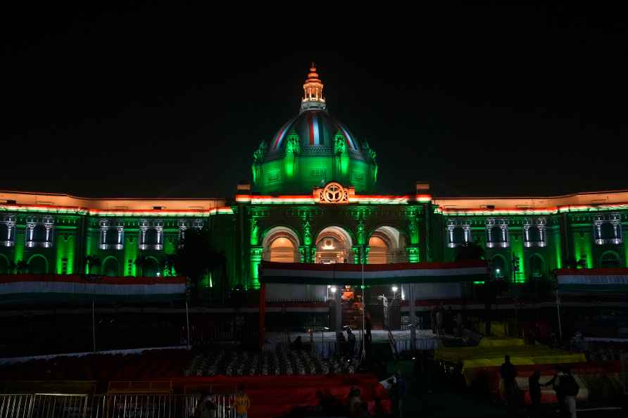 UP Vidhan Sabha on R-Day eve in Lucknow