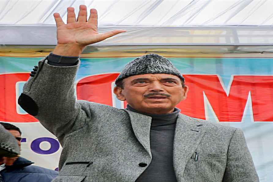 Ghulam Nabi Azad's public rally in Jammu