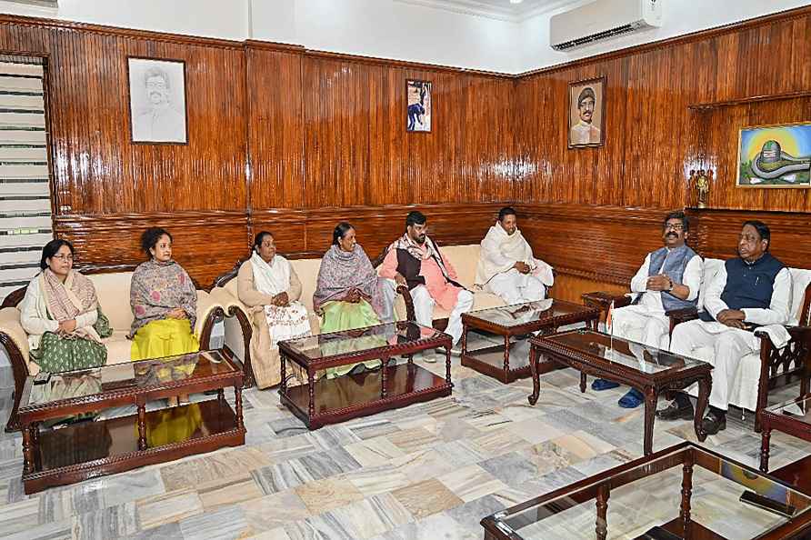 CM Soren chairs a meeting in Ranchi