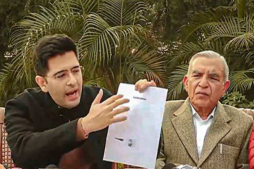 Raghav Chadha, Pawan Bansal PC