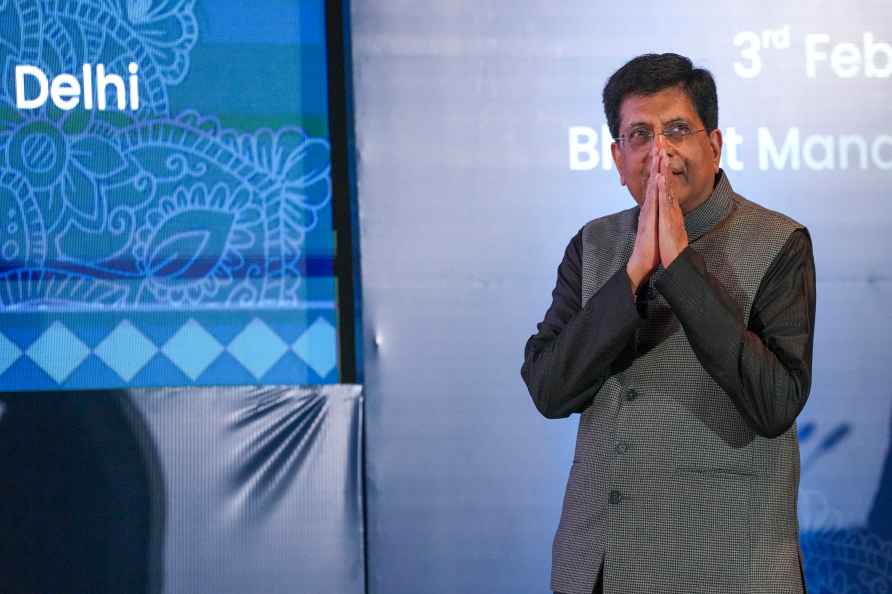 New Delhi: Union Minister of Commerce & Industry Piyush Goyal during...