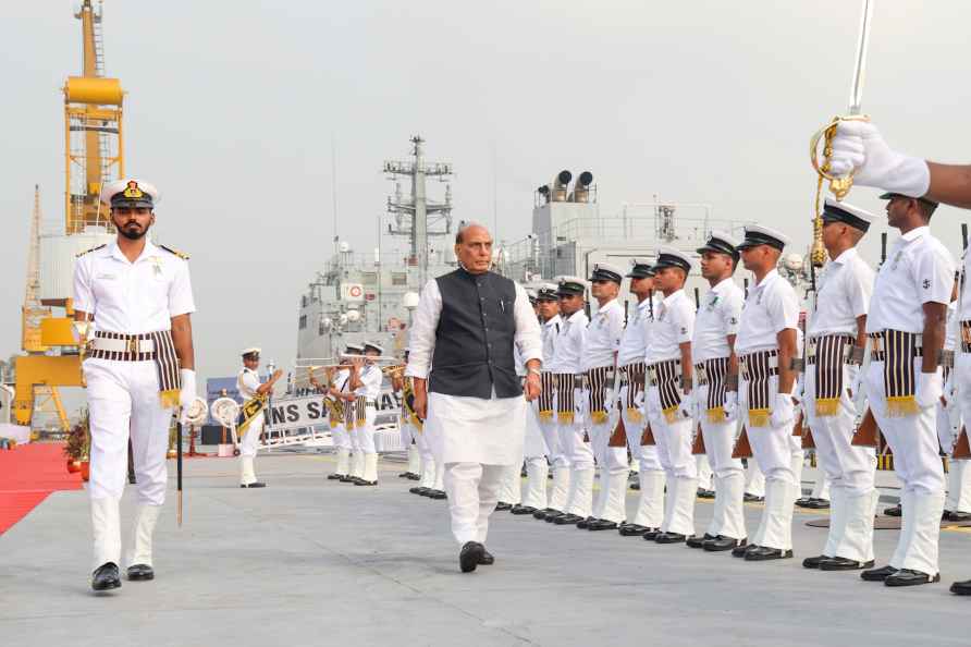 INS Sandhayak commissioning ceremony