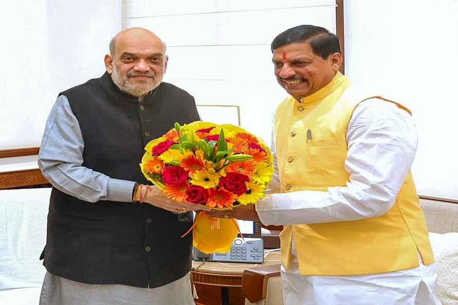 HM Amit Shah and CM Mohan Yadav meet