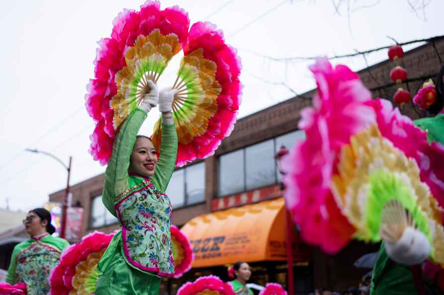 Spring Festival Parade at Chinatown in Vancouver