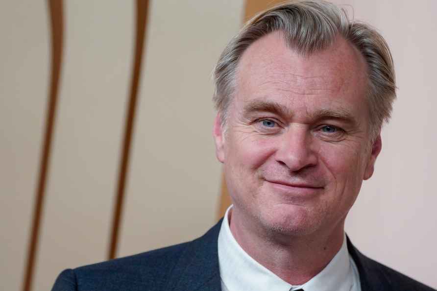 Christopher Nolan arrives at the 96th Academy Awards Oscar nominees...