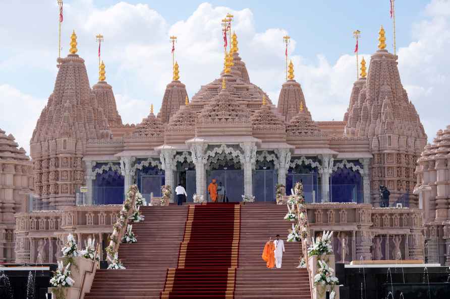 First stone-built Hindu temple in the Middle East,