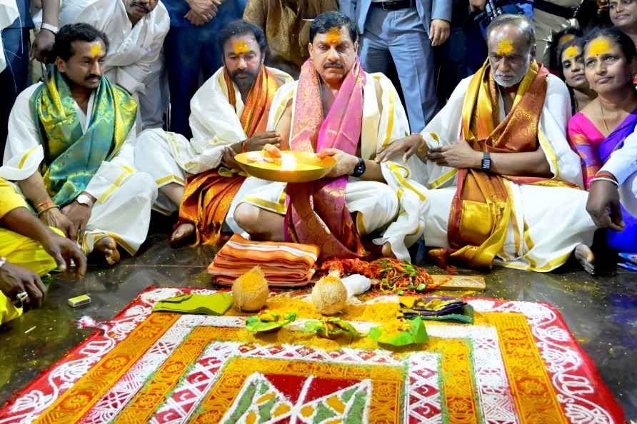 Mohan Yadav in Telangana