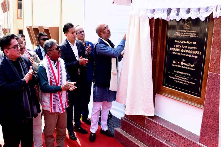 Imphal: Manipur Chief Minister N. Biren Singh inaugurates the Alternate...