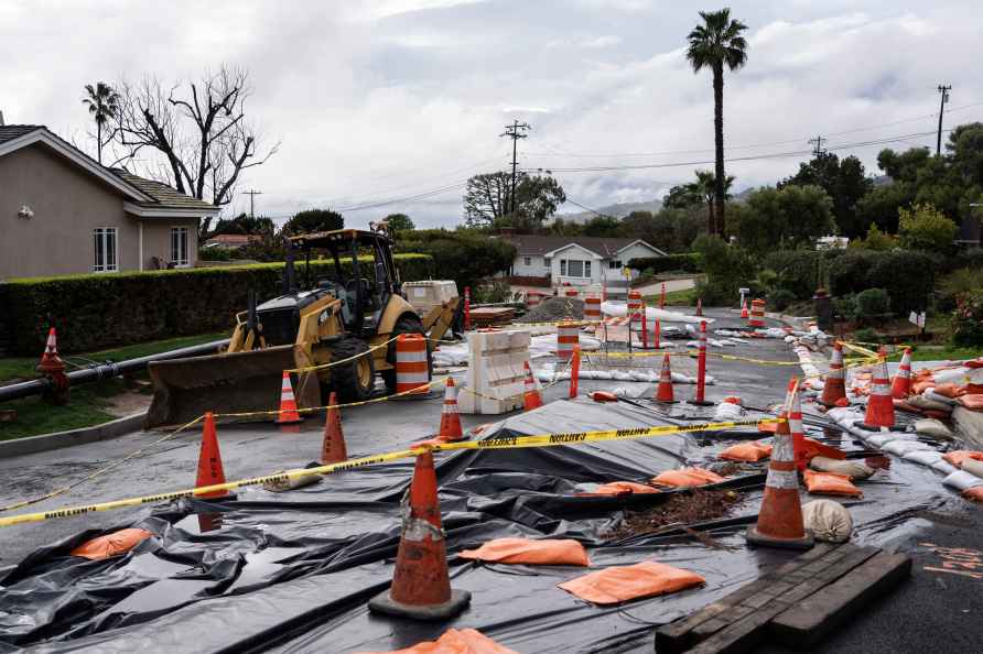 Winter storm in California