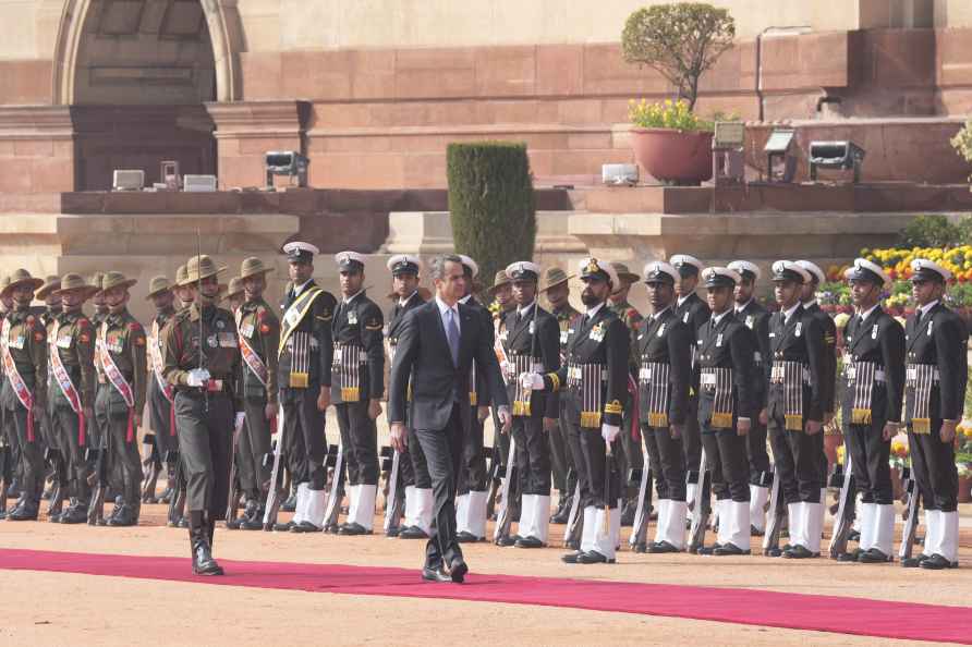 PM Modi with Greek PM Kyriakos Mitsotakis