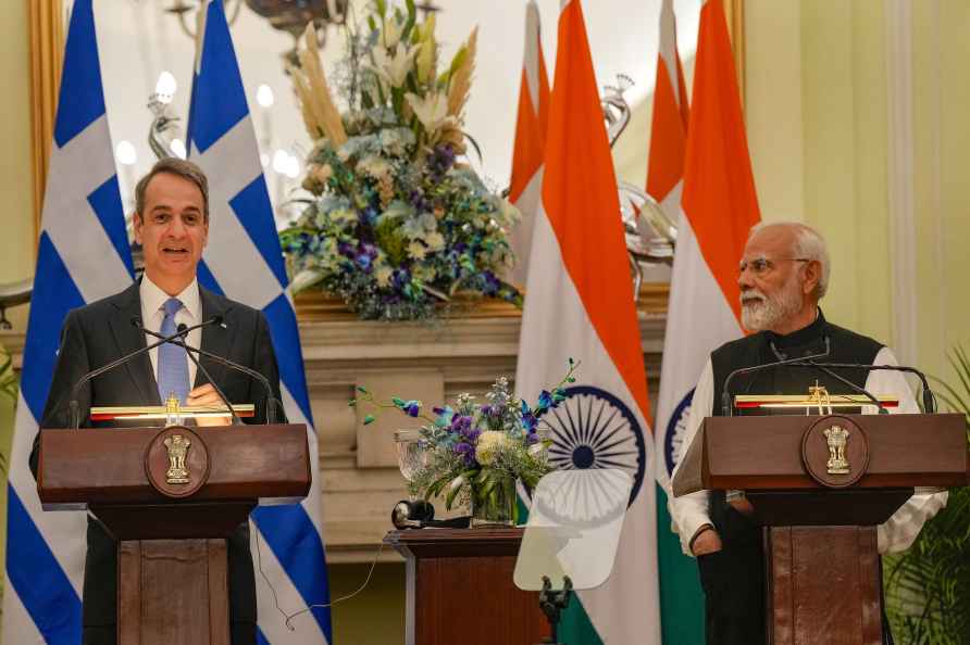 PM Modi & Greek PM meeting