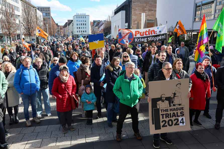 Solidarity rally for Ukraine