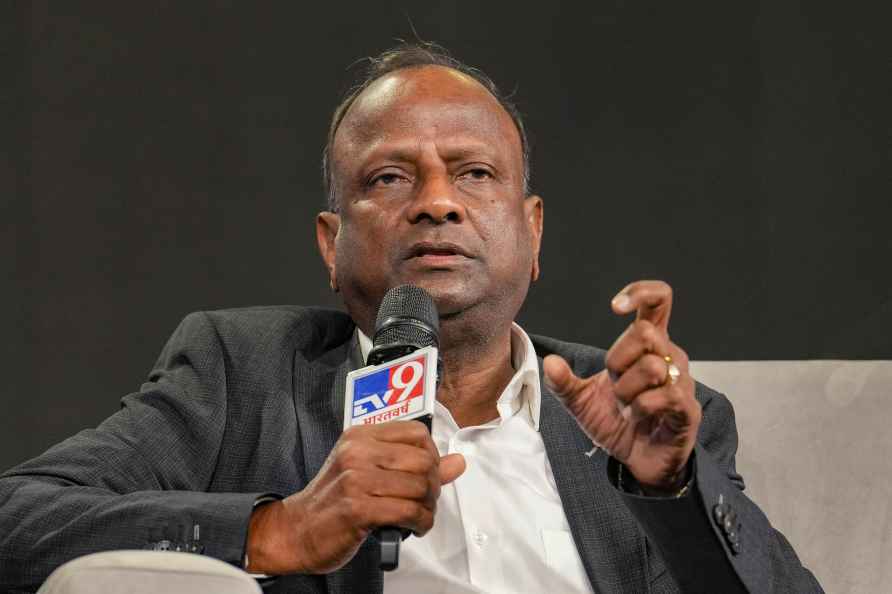 New Delhi: Former SBI chairman Rajnish Kumar speaks at a session...