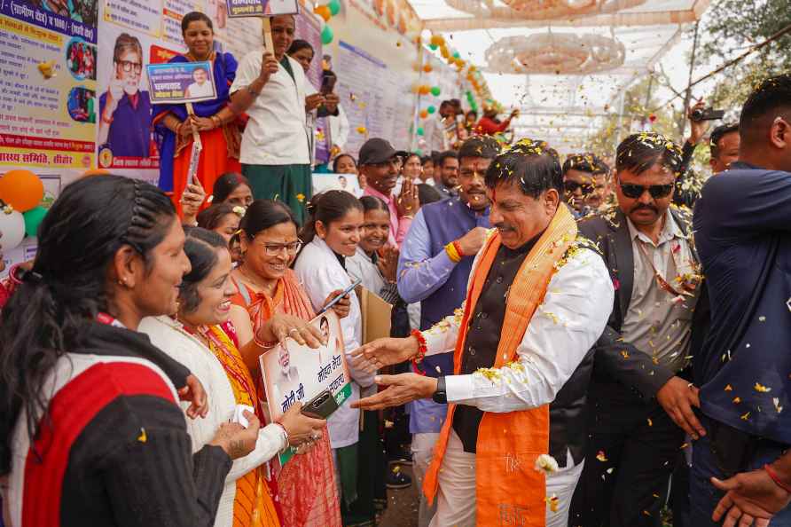 Mohan Yadav in Sehore