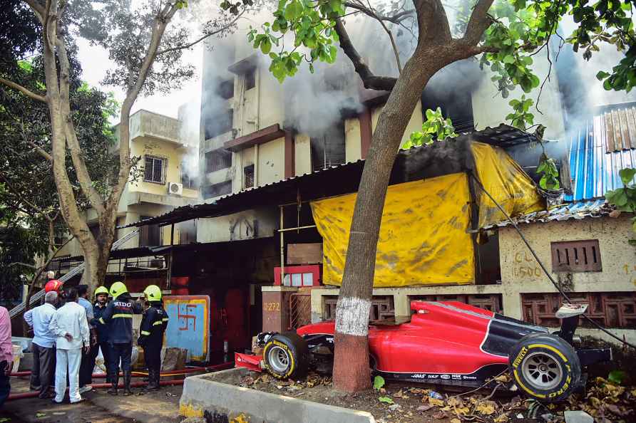 Fire at factory in Navi Mumbai