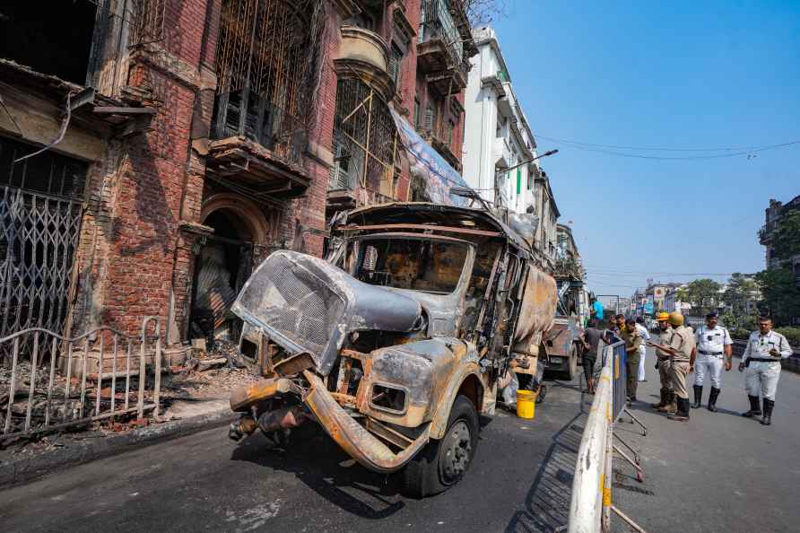 Road accident in Kolkata