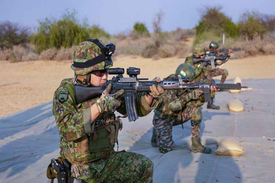 Indo-Japan Dharma Guardian exercise in Rajasthan