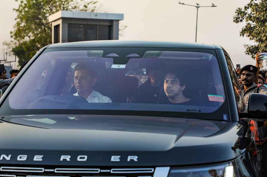 Aryan Khan arrives in Jamnagar
