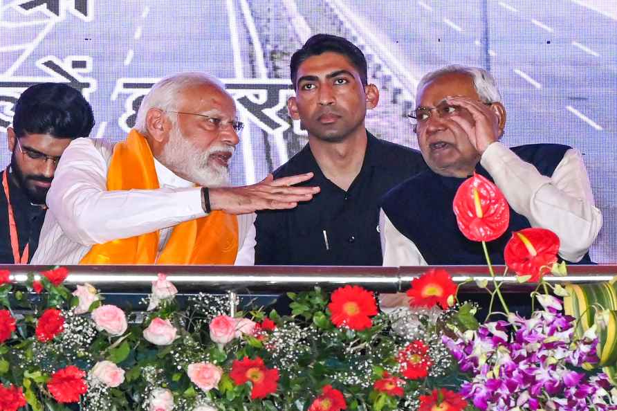 Aurangabad: Prime Minister Narendra Modi and Bihar Chief Minister...