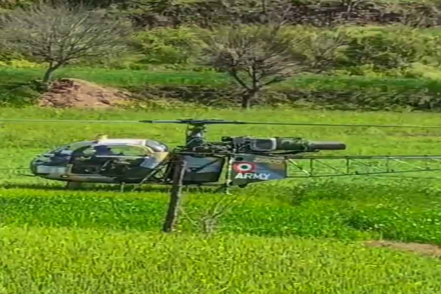 Army helicopter makes emergency landing in Rajouri