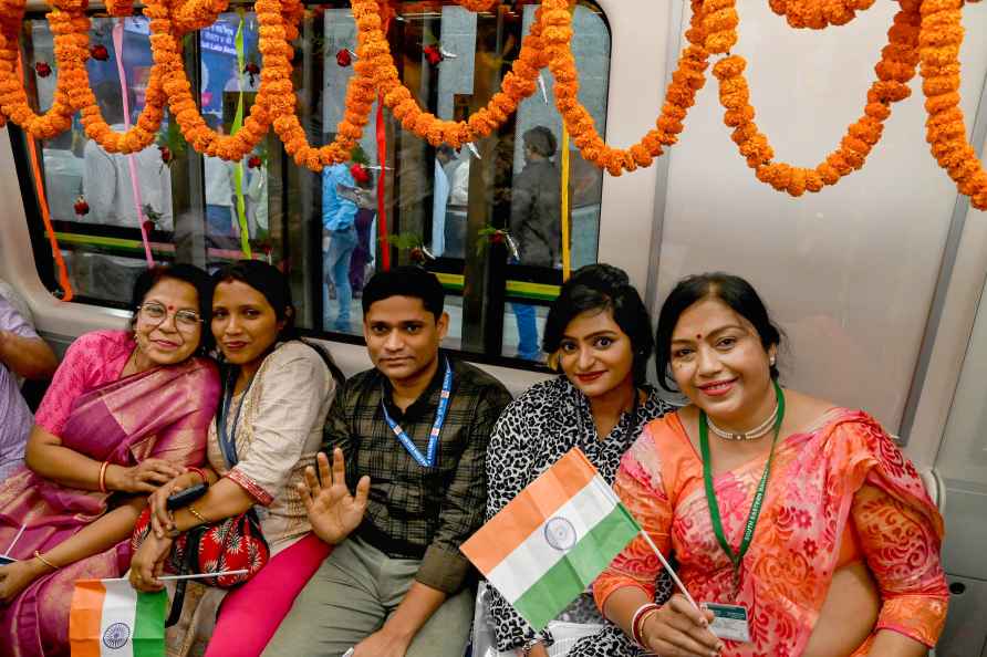 Underwater metro inauguration in Kolkata