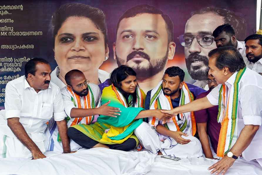 Congress protest over Kerala student death