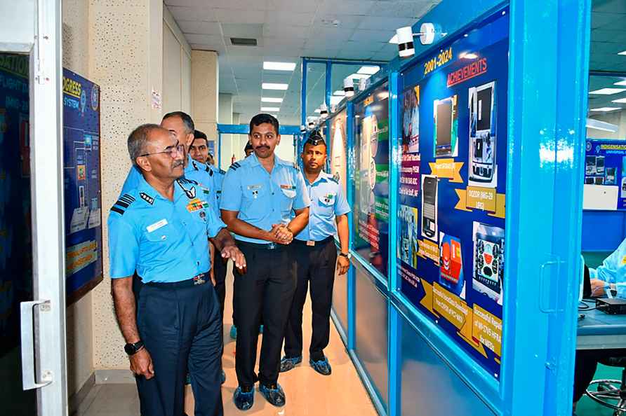 Air Marshal Vibhas Pande at Base Repair Depot