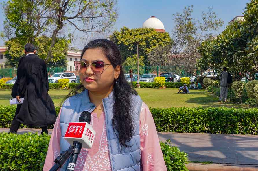 Jaya Thakur talks to media