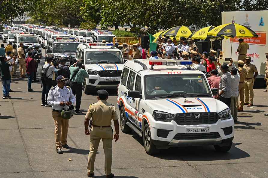 Flag off of Maha transport dept's interceptor vehicles