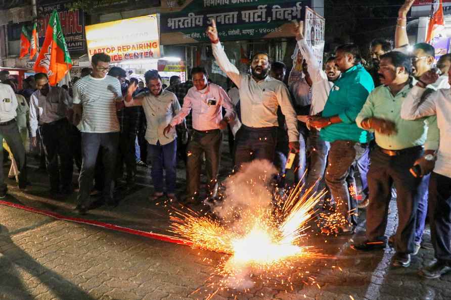 BJP workers in Nagpur