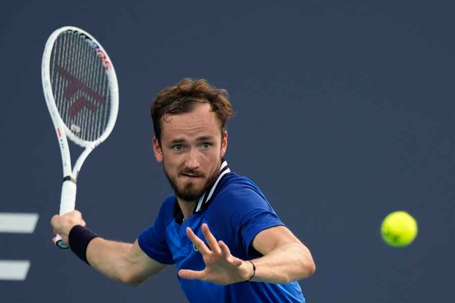 Daniil Medvedev at Miami Open