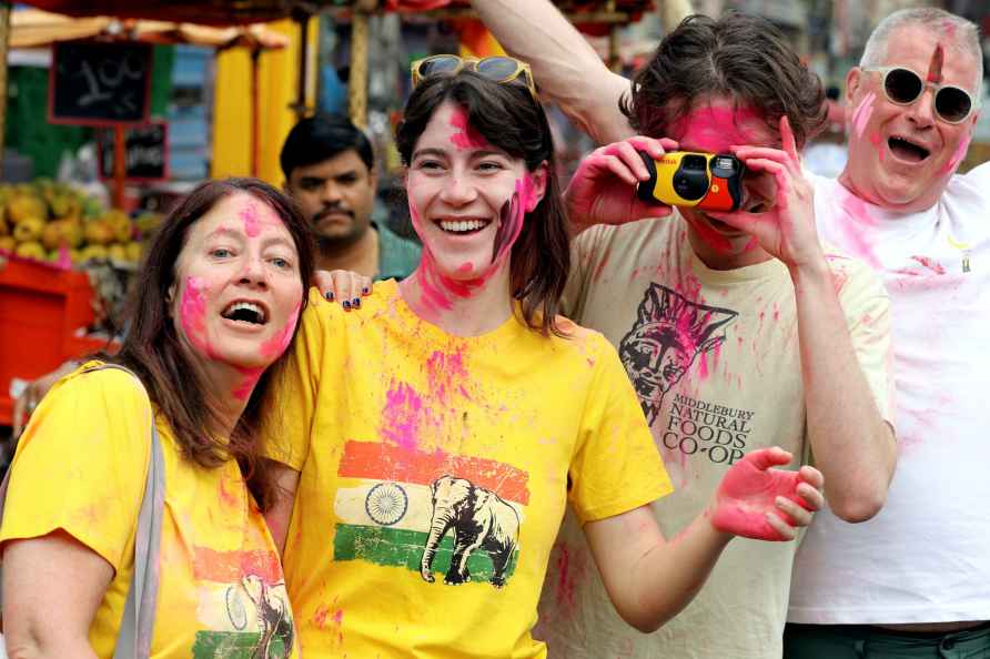 Holi celebrations in Hyderabad