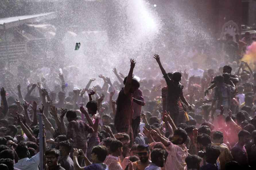 Holi celebrations in Pushkar