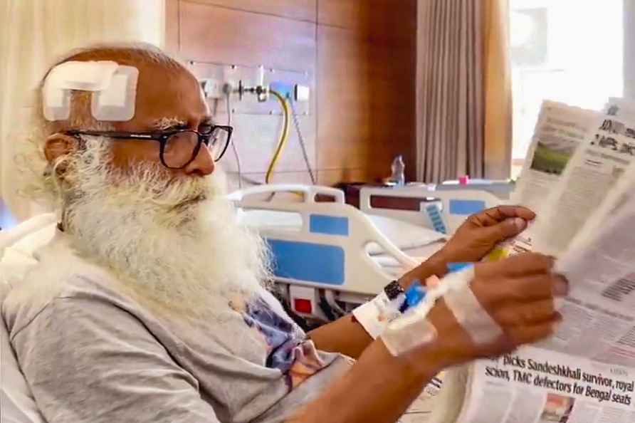 Sadhguru on speedy recovery