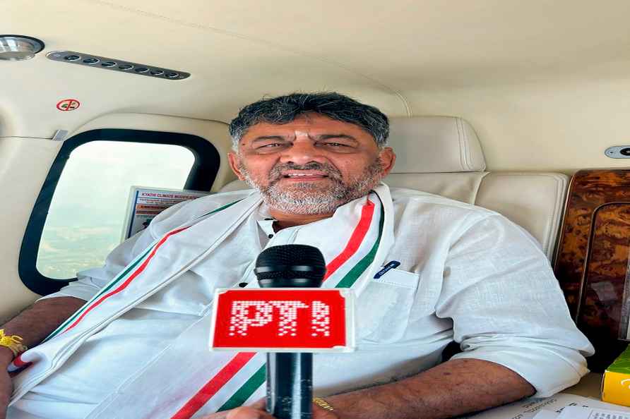 Bengaluru: Karnataka Deputy Chief Minister DK Shivakumar during ...