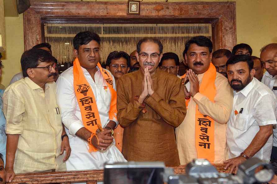 BJP's Unmesh Patil, Karan Pawar joins Shiv Sena UBT