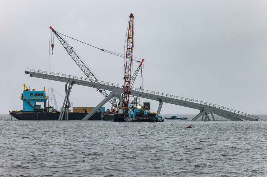 Francis Scott Key Bridge collapse: Salvage operation