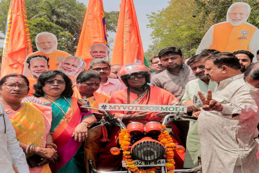 Rajalaxmi Manda campaigns in UP