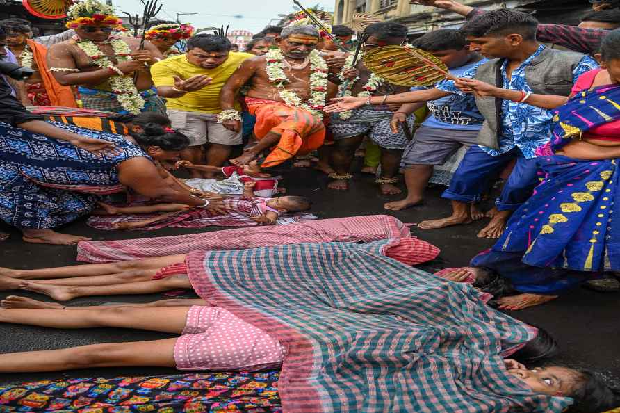 Gajan festival in Kolkata