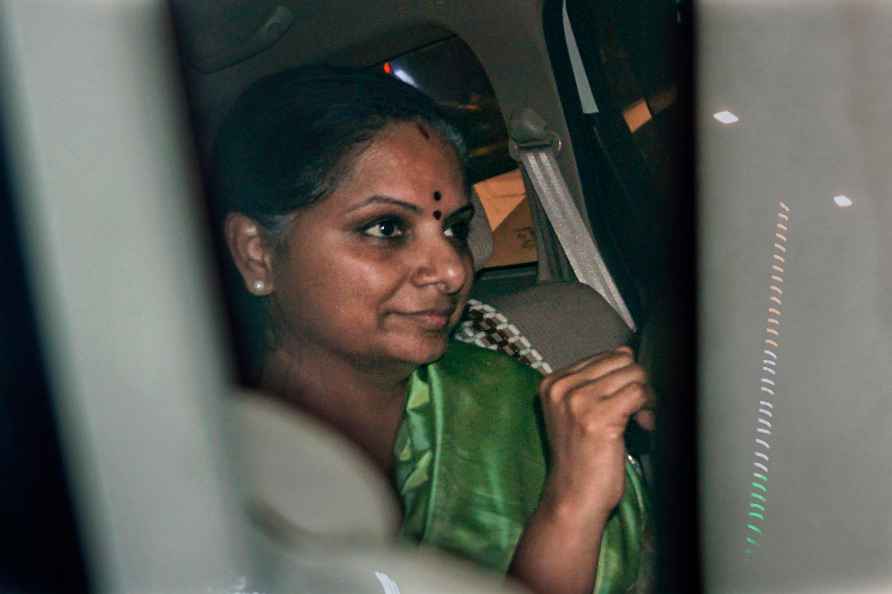 K Kavitha sent to CBI custody