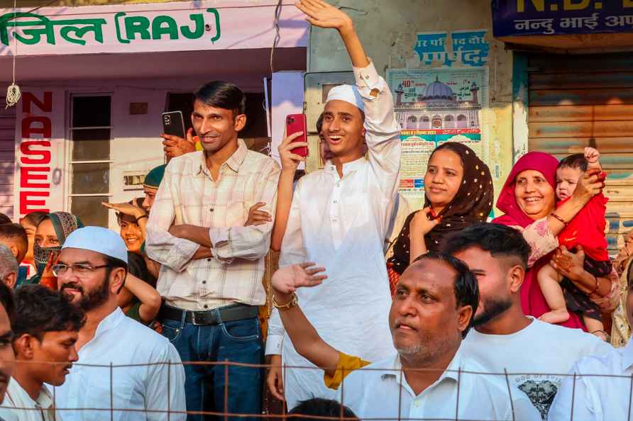 PM Modi's road show in Dausa