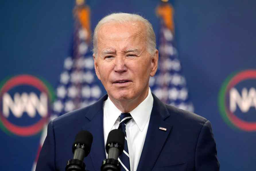 Joe Biden speaks to National Action Network Convention