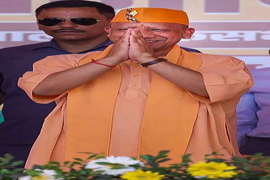 Yogi Adityanath in Haldwani