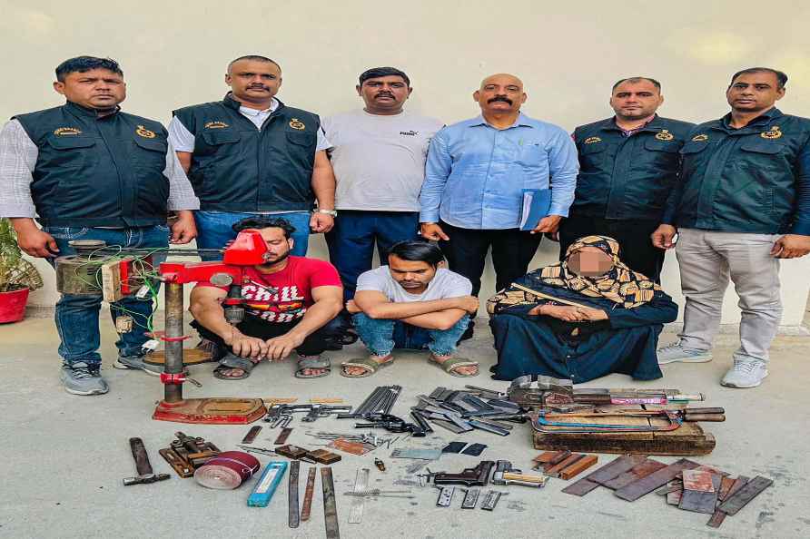 Illegal weapons factory busted