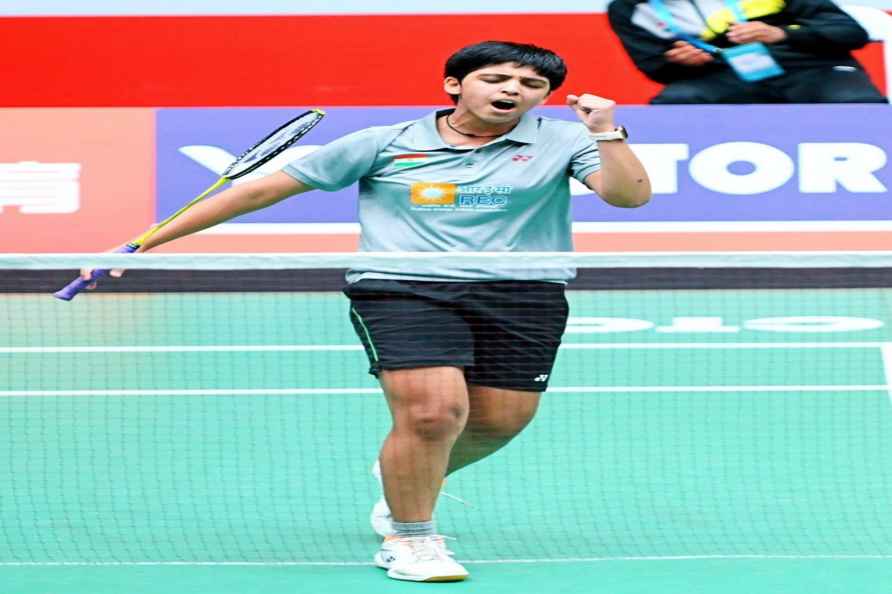 Thomas, Uber Cup women's squad member Tanvi Sharma