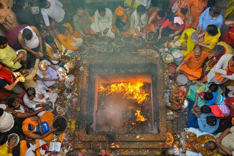 Ram Navami festival in Mirzapur