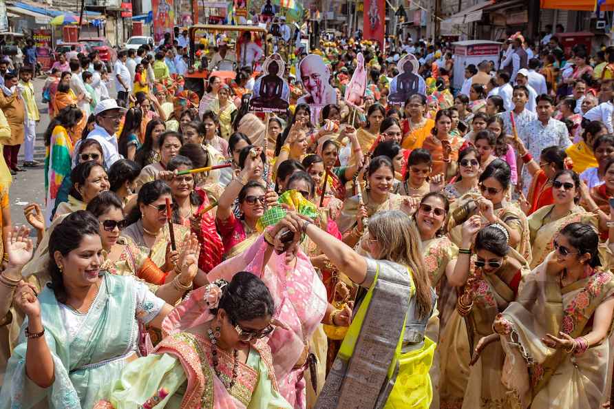 Mahavir Jayanti procession in Nagpur