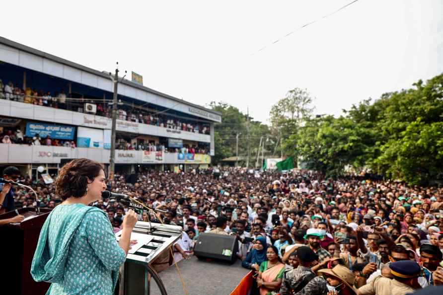 Priyanka Gandhi Vadra campaigns in Kerala