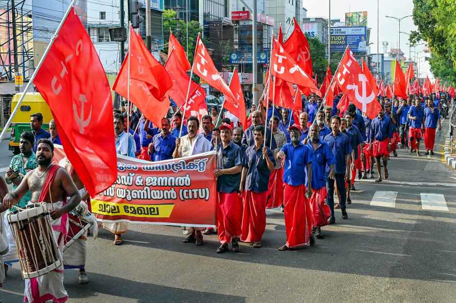 May Day rally in Thiruvananthapuram