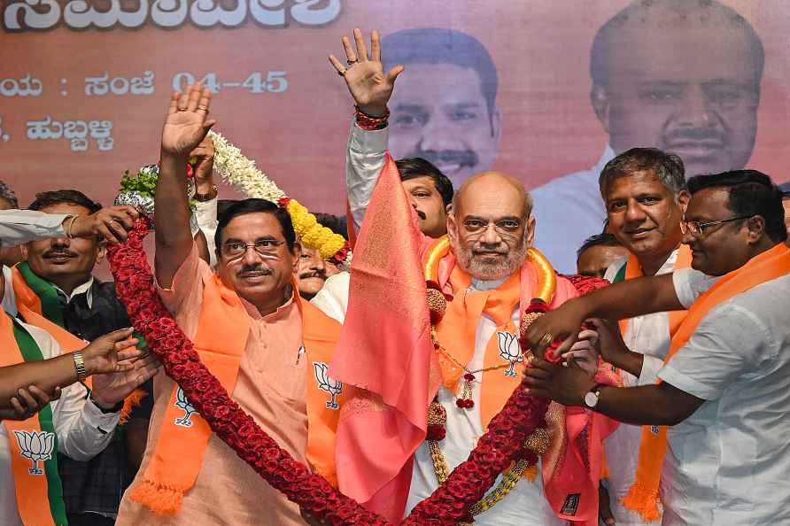 Amit Shah campaigns in Karnataka